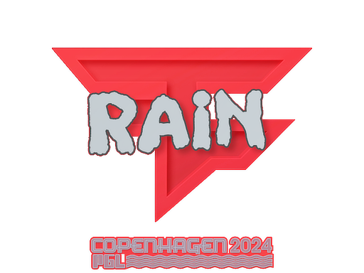 Sticker | rain | Copenhagen 2024