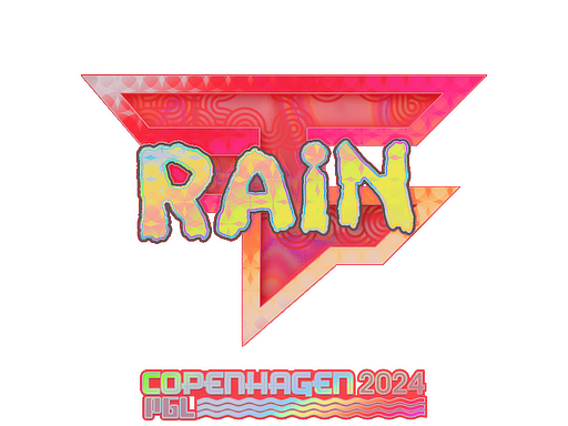 貼紙 | rain（彩光）| Copenhagen 2024