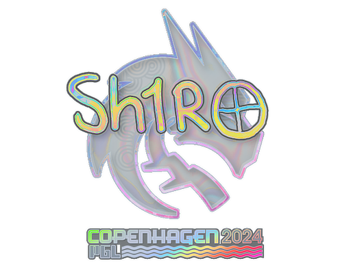 스티커 | sh1ro(홀로그램) | 코펜하겐 2024