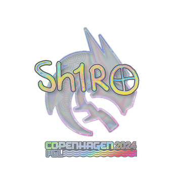 Sticker | sh1ro (Holo) | Copenhagen 2024 image 360x360