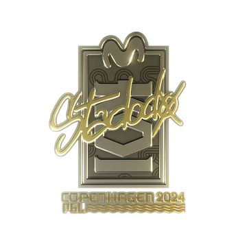 Sticker | stadodo (Gold) | Copenhagen 2024 image 360x360