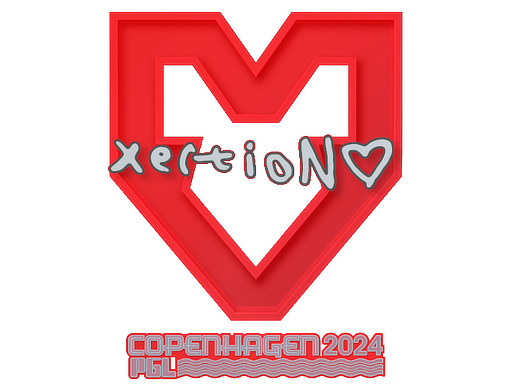 스티커 | xertioN | 코펜하겐 2024