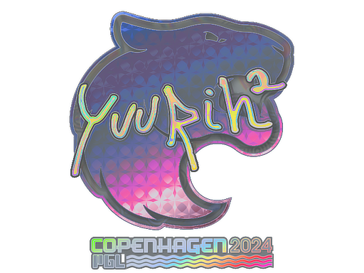 Autocolante | yuurih (Holo) | Copenhaga 2024