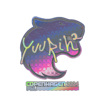 Sticker | yuurih (Holo) | Copenhagen 2024 image 360x360