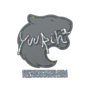 Sticker | yuurih (Glitter) | Copenhagen 2024 image 360x360