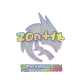 Sticker | zont1x (Holo) | Copenhagen 2024 image 120x120