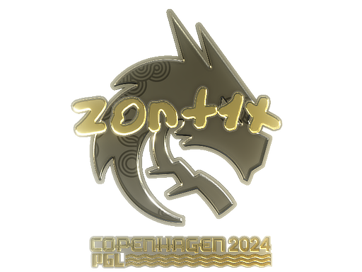 Sticker | zont1x (Gold) | Copenhagen 2024