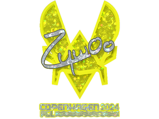 스티커 | ZywOo(반짝이) | 코펜하겐 2024