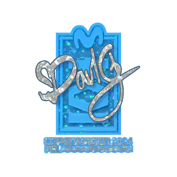 Sticker | dav1g (Glitter) | Copenhagen 2024 image 360x360