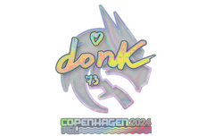 Sticker | donk (Holo) | Copenhagen 2024