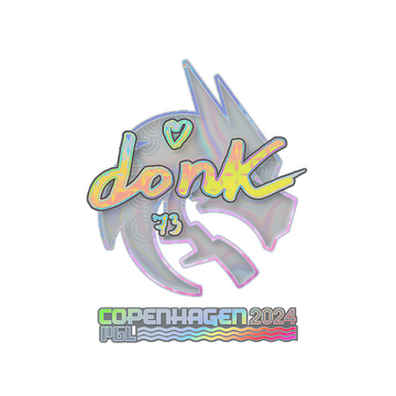 Sticker | donk (Holo) | Copenhagen 2024 image 360x360