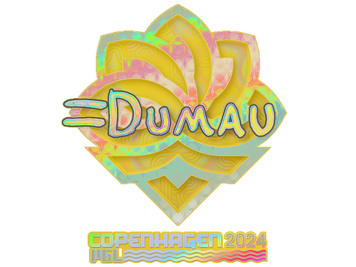 스티커 | dumau(홀로그램) | 코펜하겐 2024