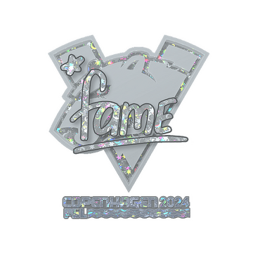 Sticker | fame (Glitter) | Copenhagen 2024 image 360x360