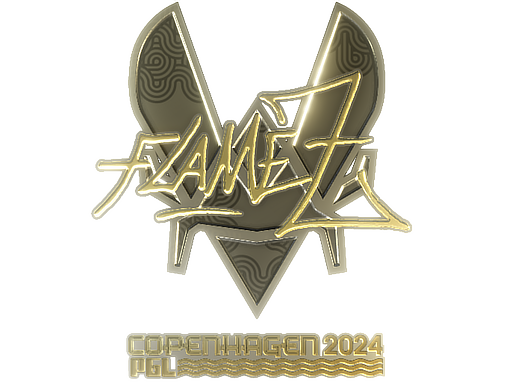 Sticker | FlameZ (Gold) | Copenhagen 2024