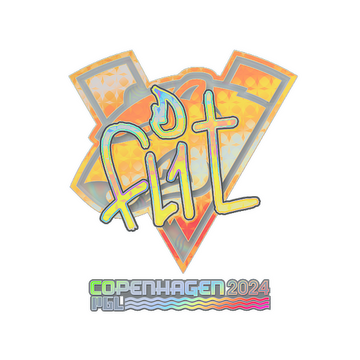 Sticker | FL1T (Holo) | Copenhagen 2024 image 360x360