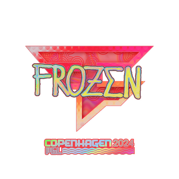 Sticker | frozen (Holo) | Copenhagen 2024 image 360x360