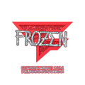 Sticker | frozen (Glitter) | Copenhagen 2024 image 120x120