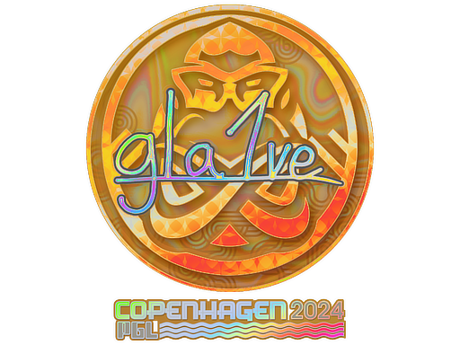 Klistremerke | gla1ve (holo) | Copenhagen 2024