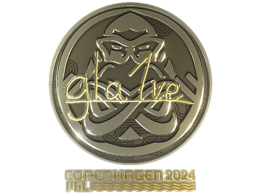 Sticker | gla1ve (Gold) | Copenhagen 2024