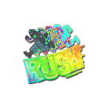 Sticker | Rush 4x20 (Holo) image 120x120