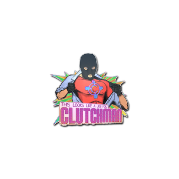 Sticker | Clutchman (Holo) image 360x360