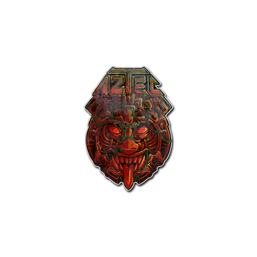 Sticker | Aztec image 360x360