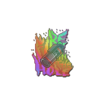Sticker | Fire in the Hole (Holo) image 360x360