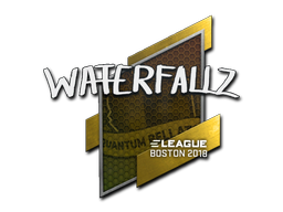 ステッカー | waterfaLLZ | Boston 2018