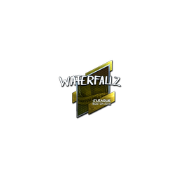 Sticker | waterfaLLZ (Foil) | Boston 2018