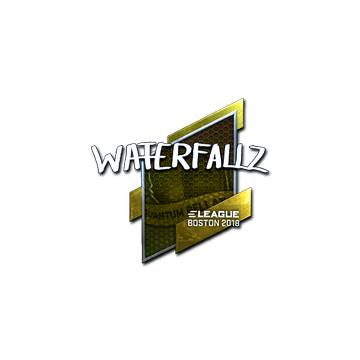 Sticker | waterfaLLZ (Foil) | Boston 2018 image 360x360