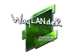 Sticker | wayLander  | Boston 2018
