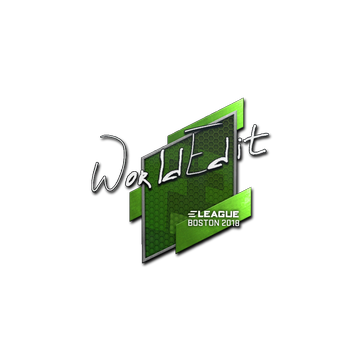 Sticker | WorldEdit | Boston 2018 image 360x360