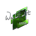 Sticker | WorldEdit (Foil) | Boston 2018 image 120x120