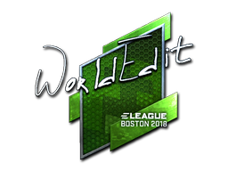 Sticker | WorldEdit  | Boston 2018