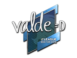 Наклейка | v4lde | Бостон 2018