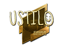 ステッカー | USTILO (ゴールド) | Boston 2018