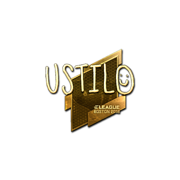 Sticker | USTILO (Gold) | Boston 2018 image 360x360