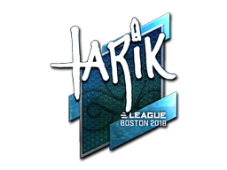 Sticker | tarik (Foil) | Boston 2018