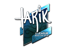 Klistremerke | tarik (folie) | Boston 2018