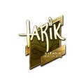 Sticker | tarik (Gold) | Boston 2018 image 120x120