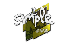 Sticker | s1mple | Boston 2018