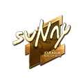 Sticker | suNny (Gold) | Boston 2018 image 120x120