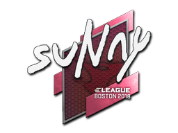 Наклейка | suNny | Бостон 2018