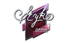 Sticker | STYKO (Foil) | Boston 2018