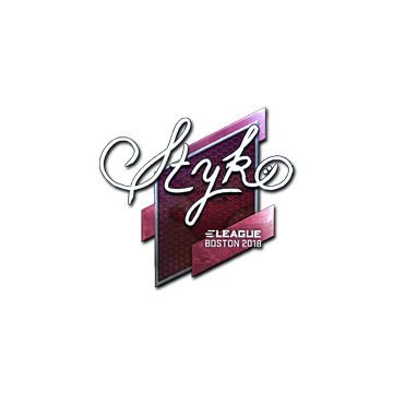 Sticker | STYKO (Foil) | Boston 2018 image 360x360