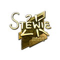 Sticker | Stewie2K (Gold) | Boston 2018 image 120x120
