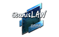 Sticker | stanislaw (Foil) | Boston 2018