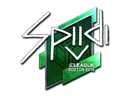 Sticker | Spiidi (Glimmend) | Boston 2018