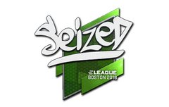 Sticker | seized | Boston 2018