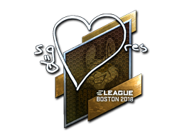 Sticker | seang@res (Foil) | Boston 2018